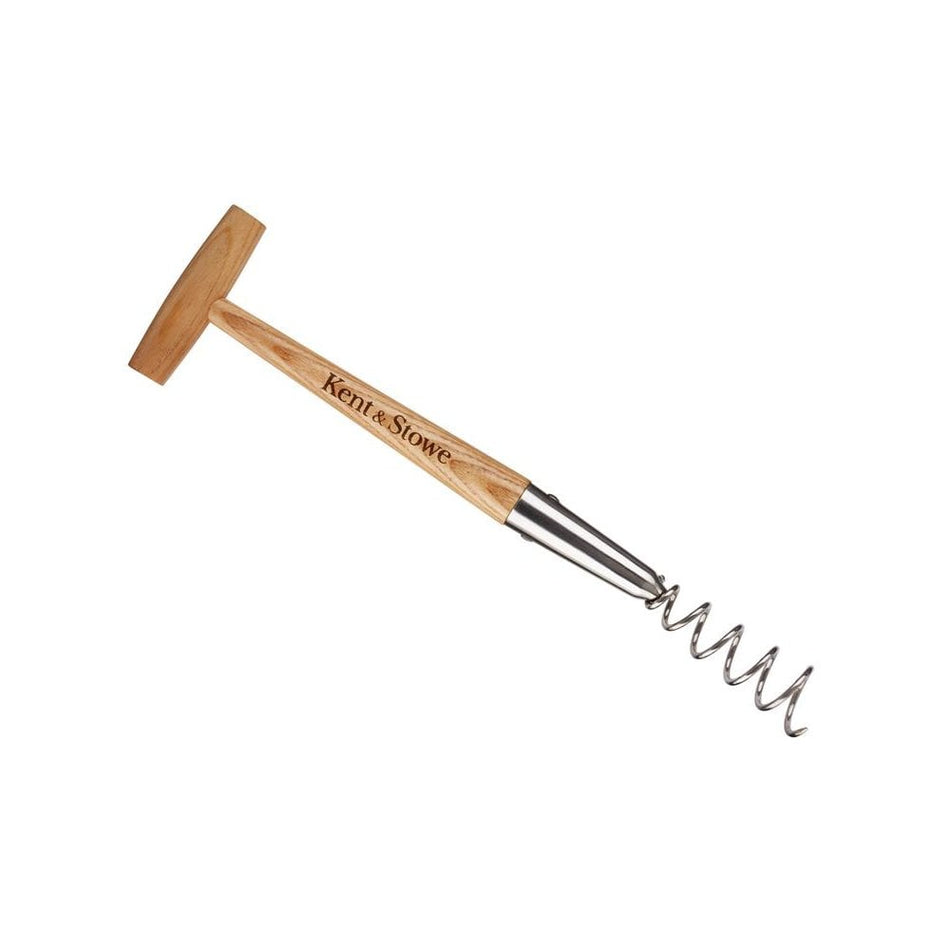 Kent & Stowe Stainless Steel Hand Corkscrew Weeder, FSCÂ¸ -No. 70100628
