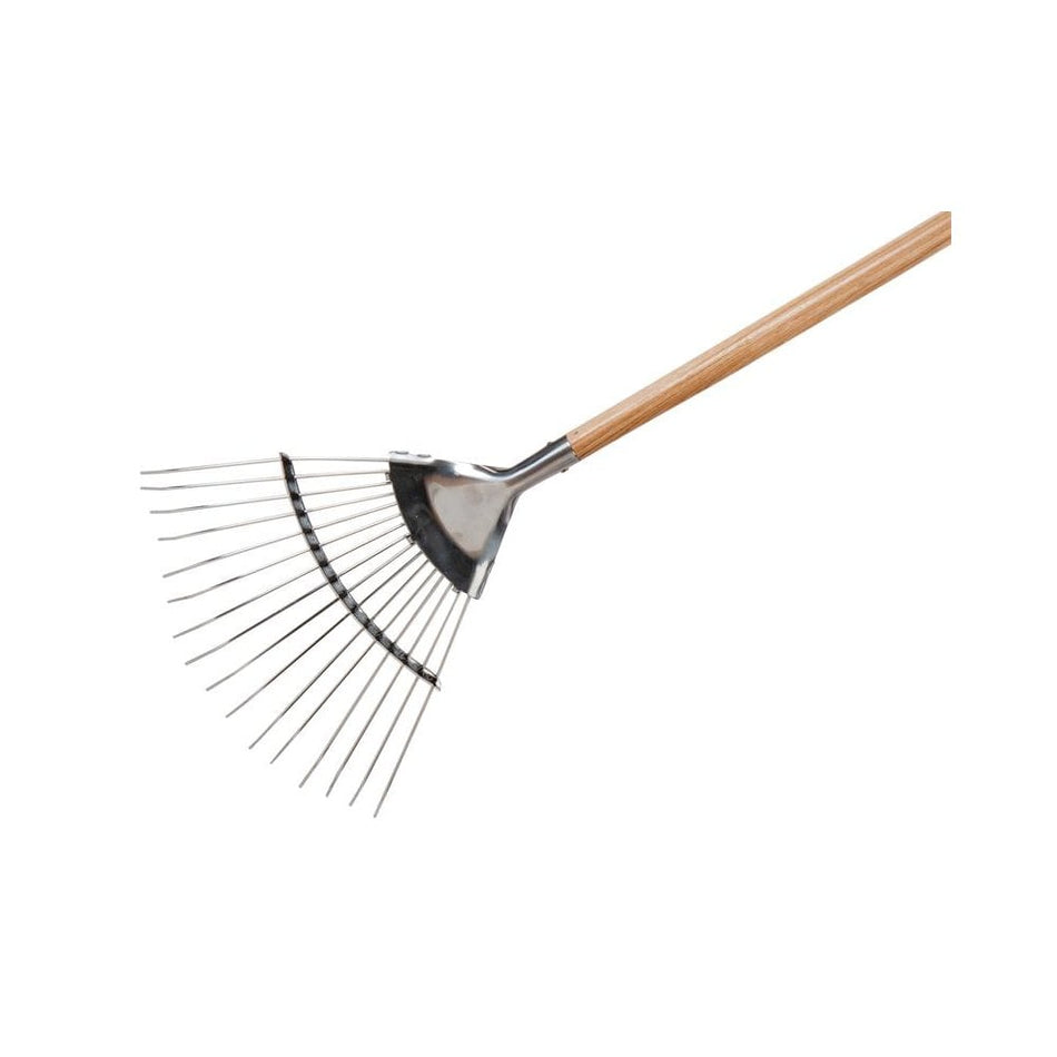 Kent & Stowe Stainless Steel Garden Life Lawn & Leaf Rake, FSCÂ¸ -No. 70100741