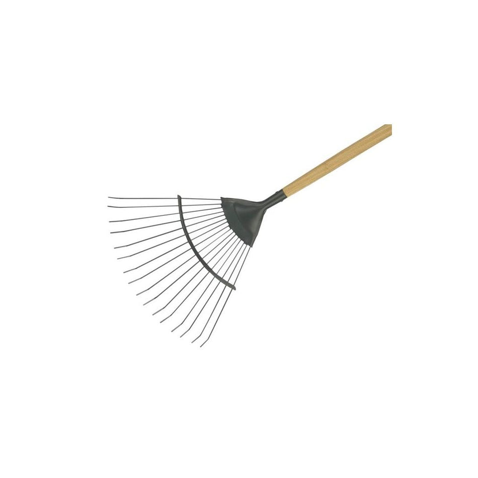 Kent & Stowe Carbon Steel Long Handled Lawn & Leaf Rake, FSCÂ¸ -No. 70100262