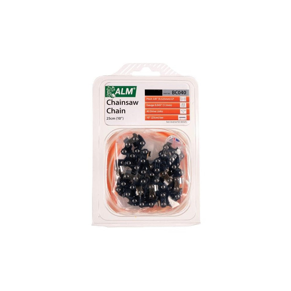 ALM Manufacturing BC040 Chainsaw Chain 3/8in x 40 links - Fits 25cm Bars -No. BC040