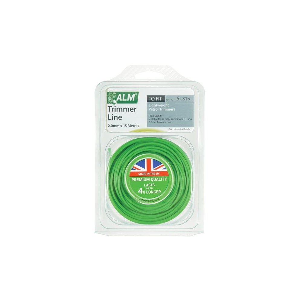 ALM Manufacturing SL315 Light-Duty Petrol Trimmer Line 2.0mm x 15m -No. SL315