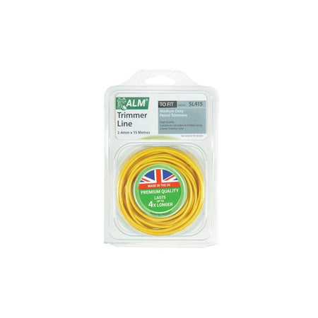 ALM Manufacturing SL415 Medium-Duty Petrol Trimmer Line 2.4mm x 15m -No. SL415