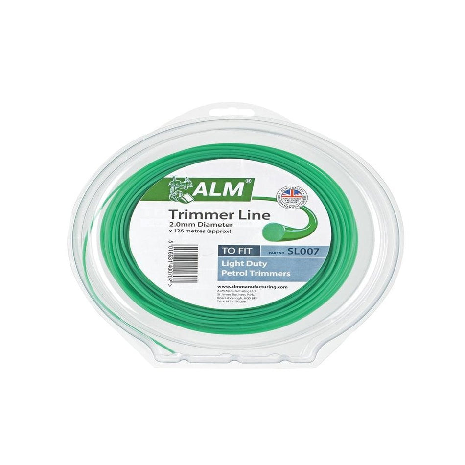 ALM Manufacturing SL007 Light-Duty Petrol Trimmer Line 2.0mm x 126m -No. SL007