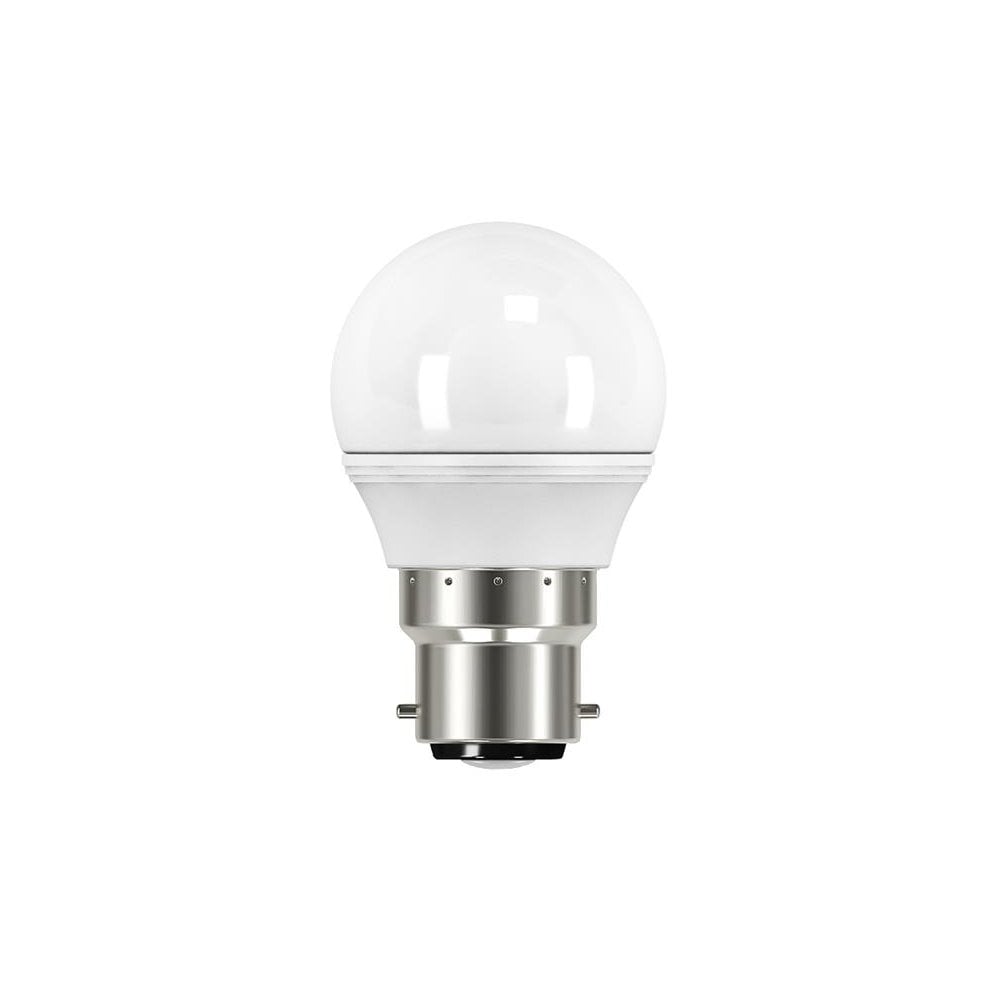 EnergizerÂ¸ LED BC (B22) Opal Golf Non-Dimmable Bulb, Warm White 470 lm 5.9W -No. S8838