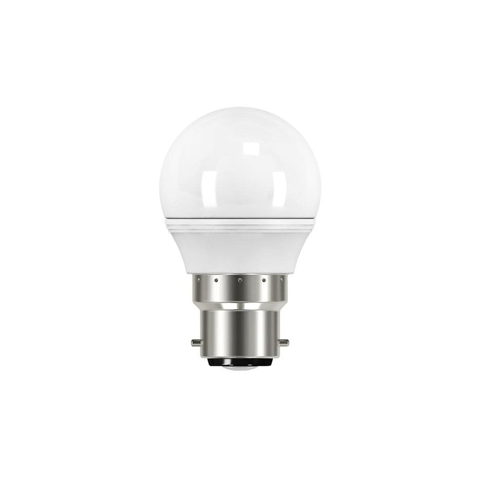 EnergizerÂ¸ LED BC (B22) Opal Golf Non-Dimmable Bulb, Warm White 470 lm 5.9W -No. S8838