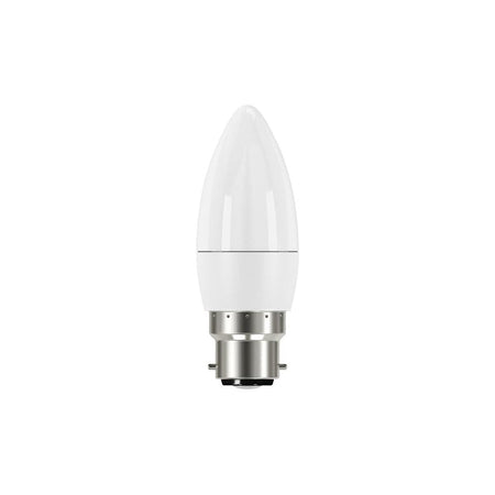 EnergizerÂ¸ LED BC (B22) Opal Candle Non-Dimmable Bulb, Warm White 250 lm 3.4W -No. S8843