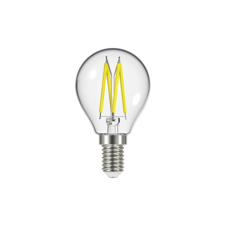 EnergizerÂ¸ LED SES (E14) Golf Filament Non-Dimmable Bulb, Warm White 470 lm 4W -No. S12872