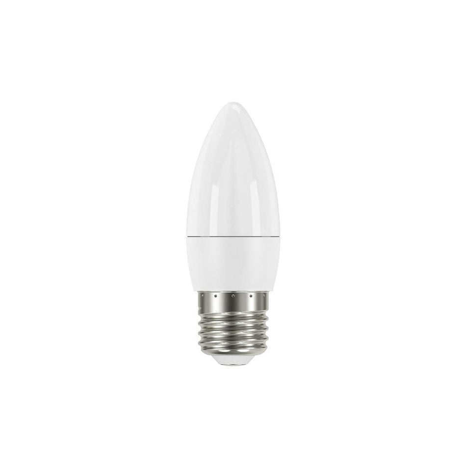 EnergizerÂ¸ LED ES (E27) Opal Candle Non-Dimmable Bulb, Daylight 520 lm 5.9W -No. S13574