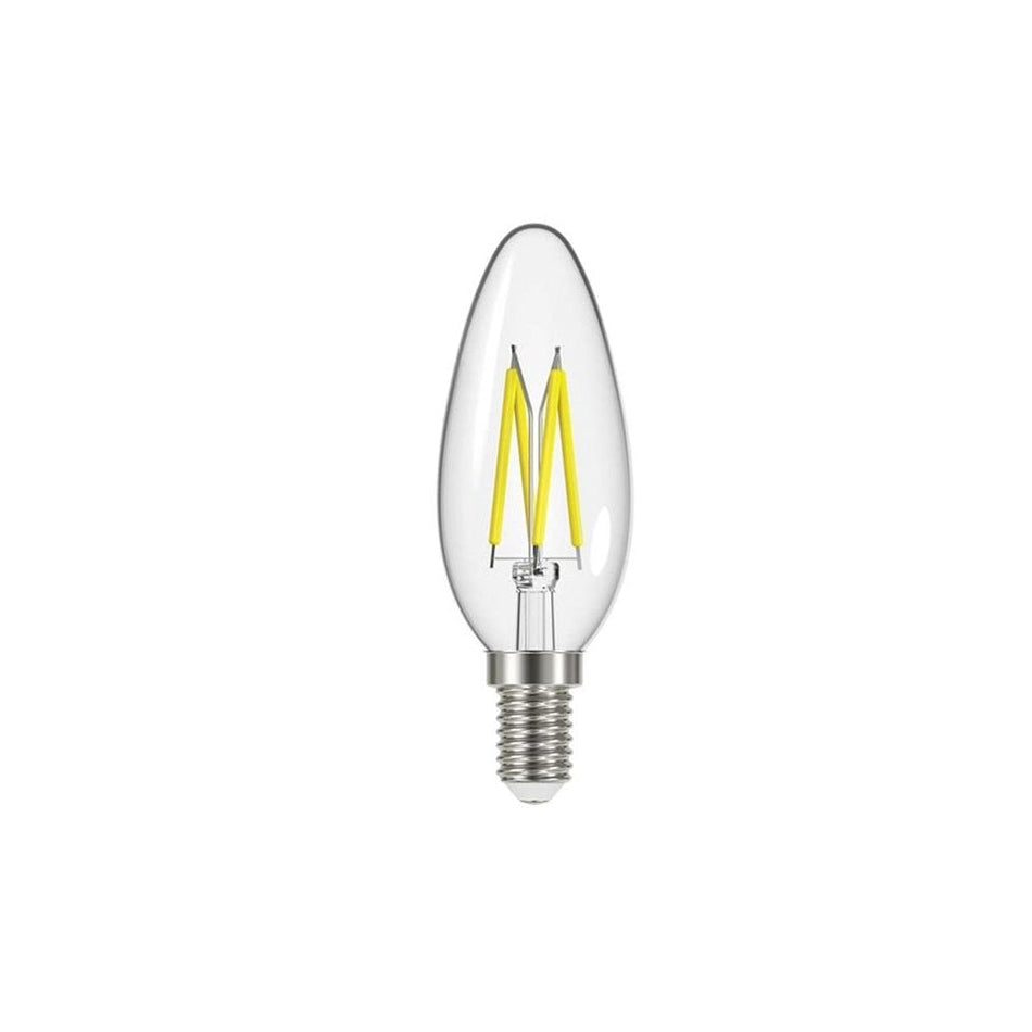 EnergizerÂ¸ LED SES (E14) Candle Filament Non-Dimmable Bulb, Warm White 250 lm 2.4W -No. S12867