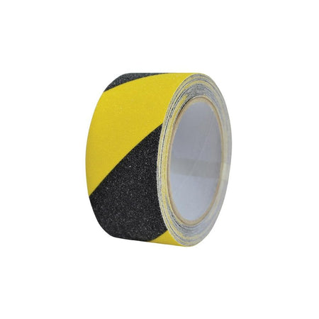 Faithfull Anti-Slip Tape Black/Yellow 50mm x 5m -No. 0808505BYTB6