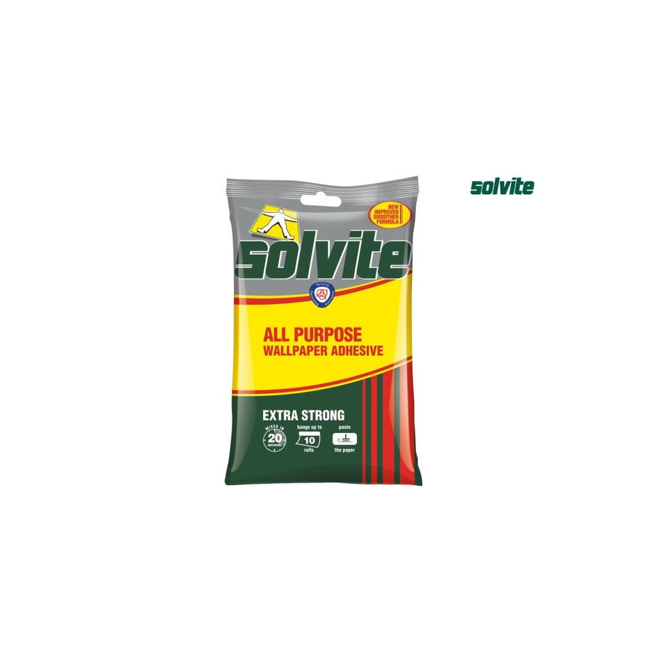 Solvite All Purpose Wallpaper Paste Sachet 10 Roll -No. 1591159