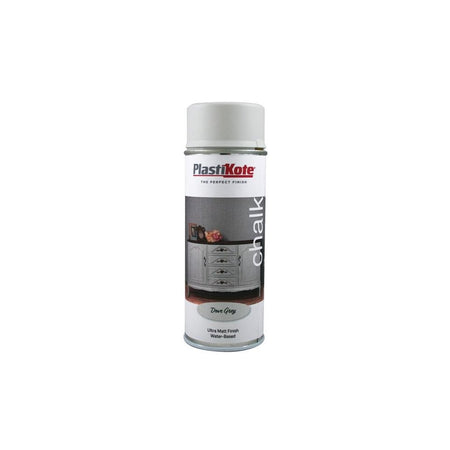 PlastiKote Chalk Finish Spray Dove Grey 400ml -No. 440.0027109.076