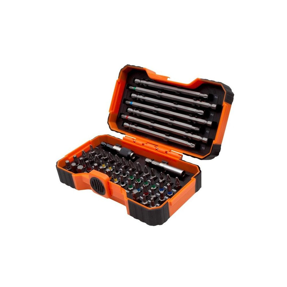 Bahco 59/S54BC Colour Coded Bit Set, 54 Piece -No. 59/S54BC