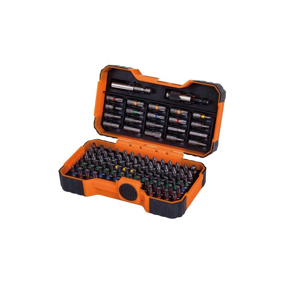 Bahco 59/S100BC Colour Coded Bit Set, 100 Piece -No. 59/S100BC