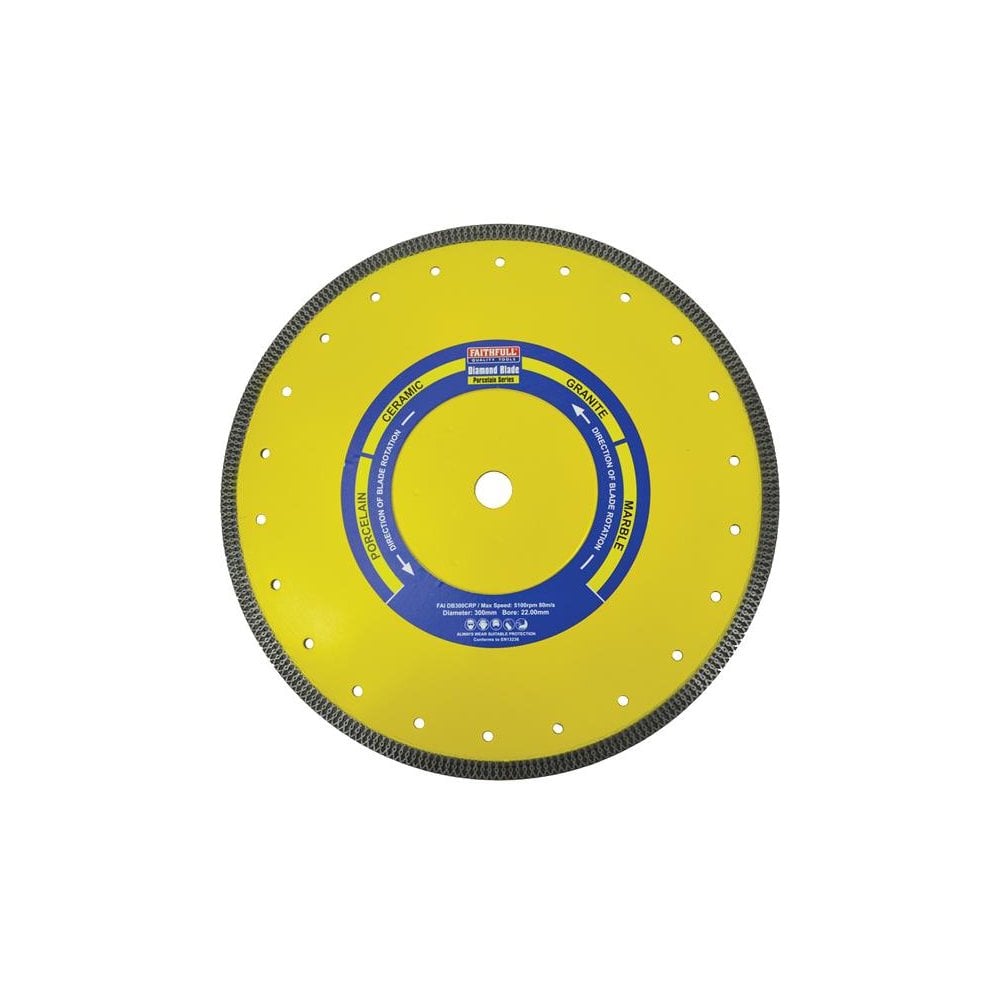 Faithfull PorcelainËœDiamondËœBladeËœ300 x 20mm -No. TT1030020