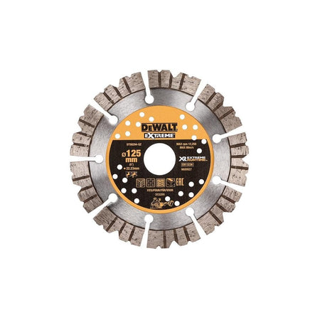 DEWALT DT90294 Extreme Diamond Cutting Blade 125 x 22.23mm -No. DT90294-QZ
