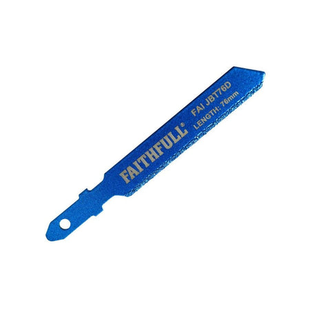Faithfull Jigsaw Blade Diamond Grit 76mm -No.