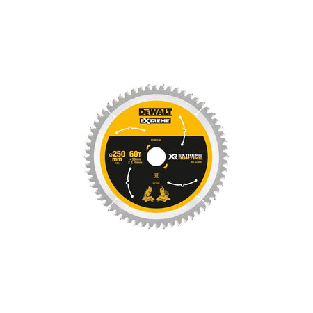 DEWALT Extreme Runtime FlexVolt Mitre Saw Blade 250 x 30mm x 60T -No. DT99573-QZ