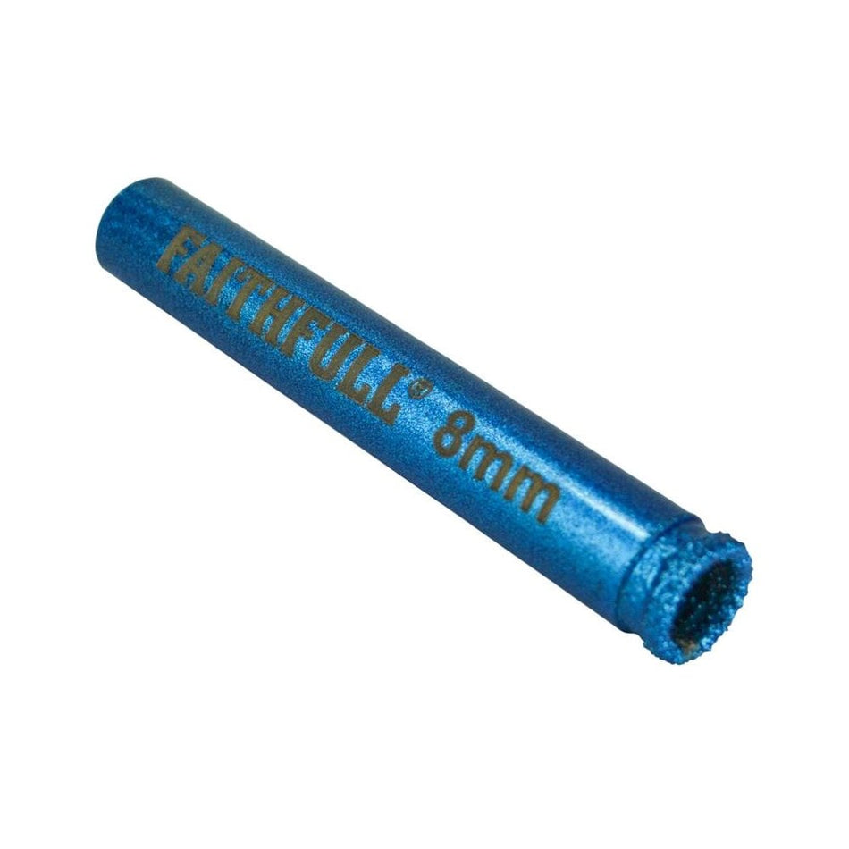 Faithfull Diamond Ceramic Mini Holesaw 8mm -No.