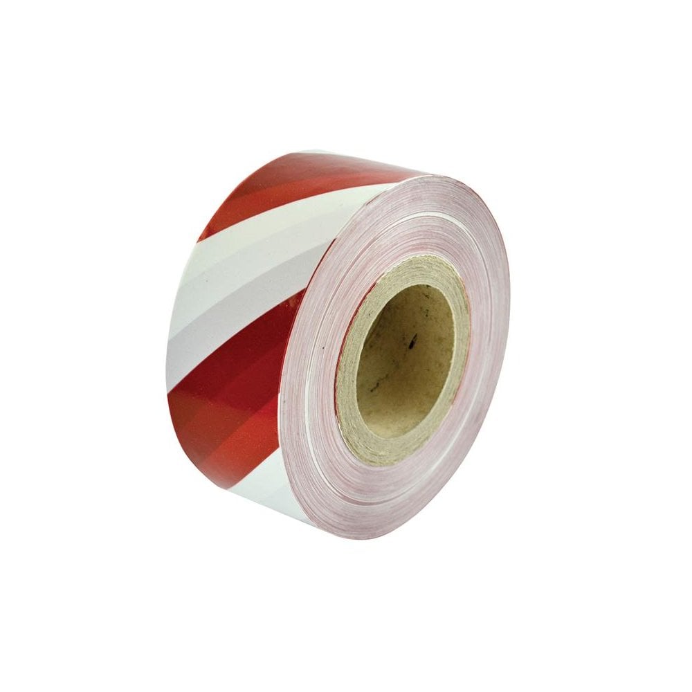 Faithfull Heavy-Duty Barrier Tape Red & White 70mm x 250m -No. 002570250RWTB