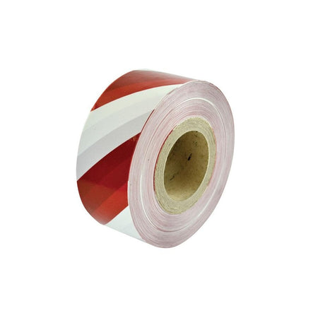 Faithfull Heavy-Duty Barrier Tape Red & White 70mm x 250m -No. 002570250RWTB