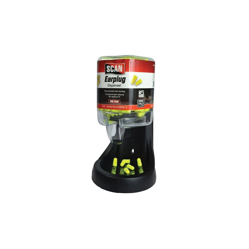 Scan Earplug Dispenser (250 Pairs) -No. ED-250