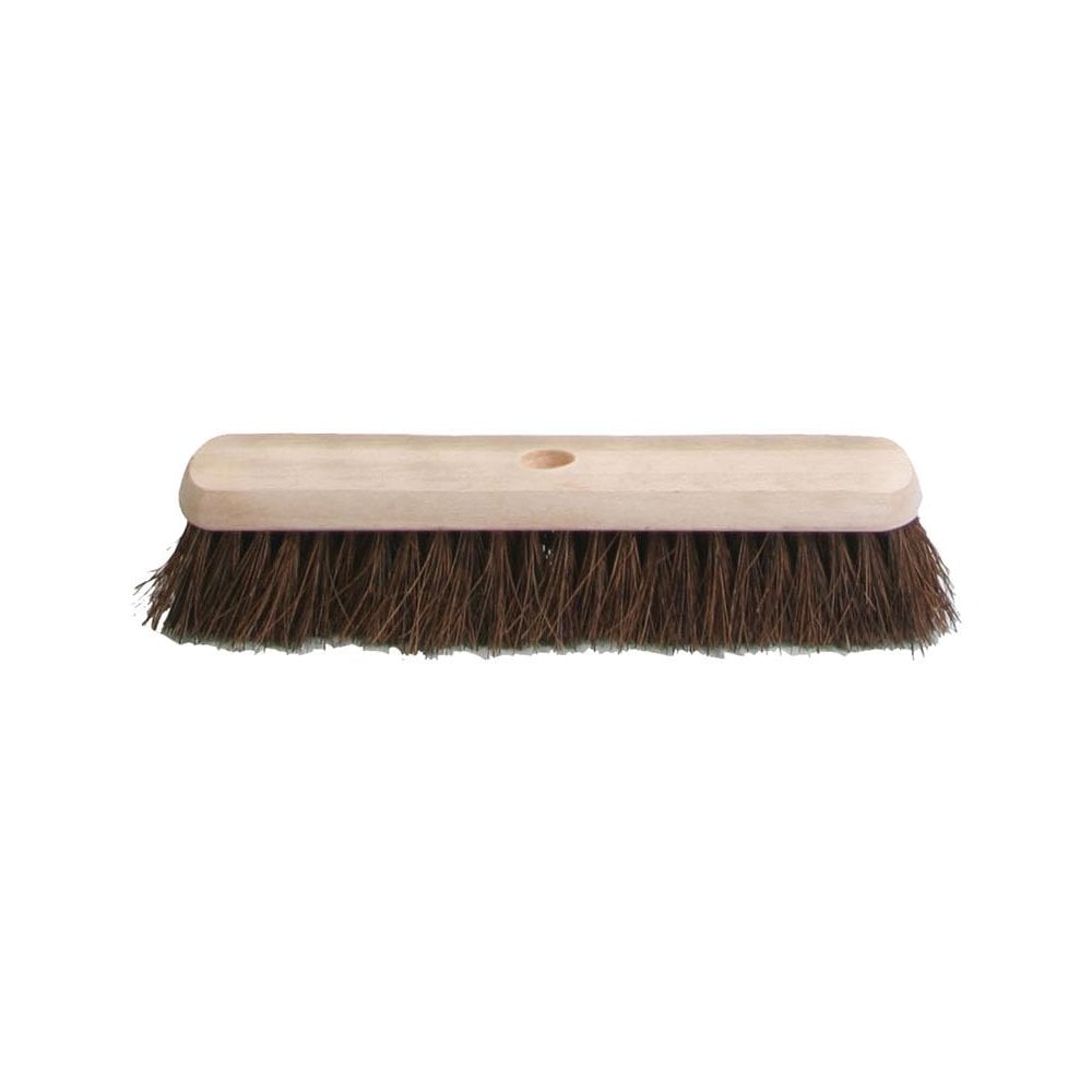 Faithfull Natural Bassine Platform Broom Head 450mm (18in) -No.