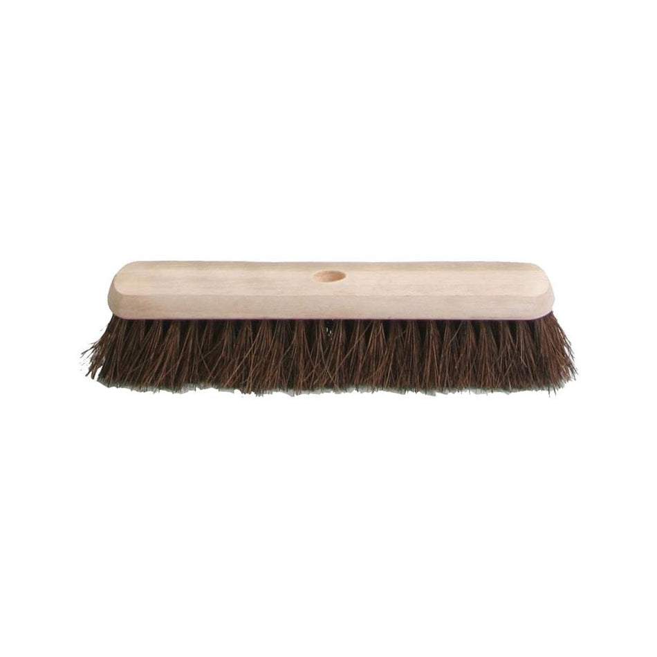 Faithfull Natural Bassine Platform Broom Head 450mm (18in) -No.