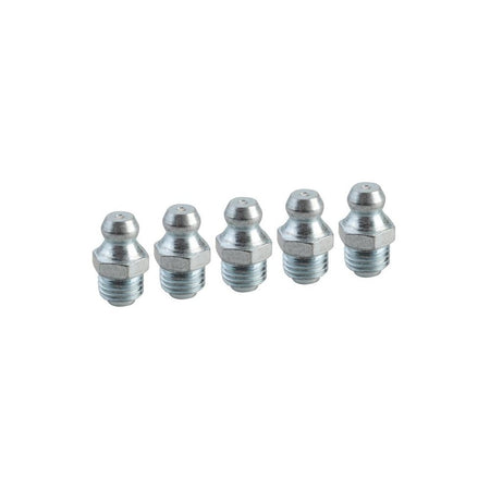 Faithfull Grease Nipple Straight M8 x 1.0 (Pack 5) -No.