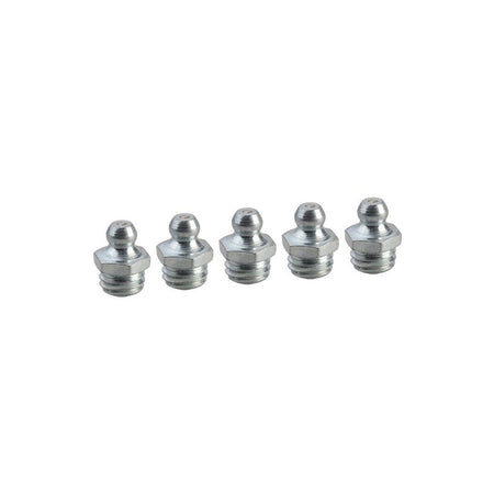 Faithfull Grease Nipple Straight M10 x 1.5 (Pack 5) -No.