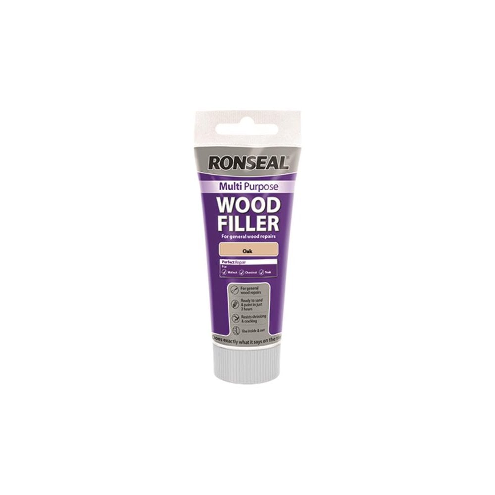 Ronseal Multi Purpose Wood Filler Tube Oak 325g -No. 37532