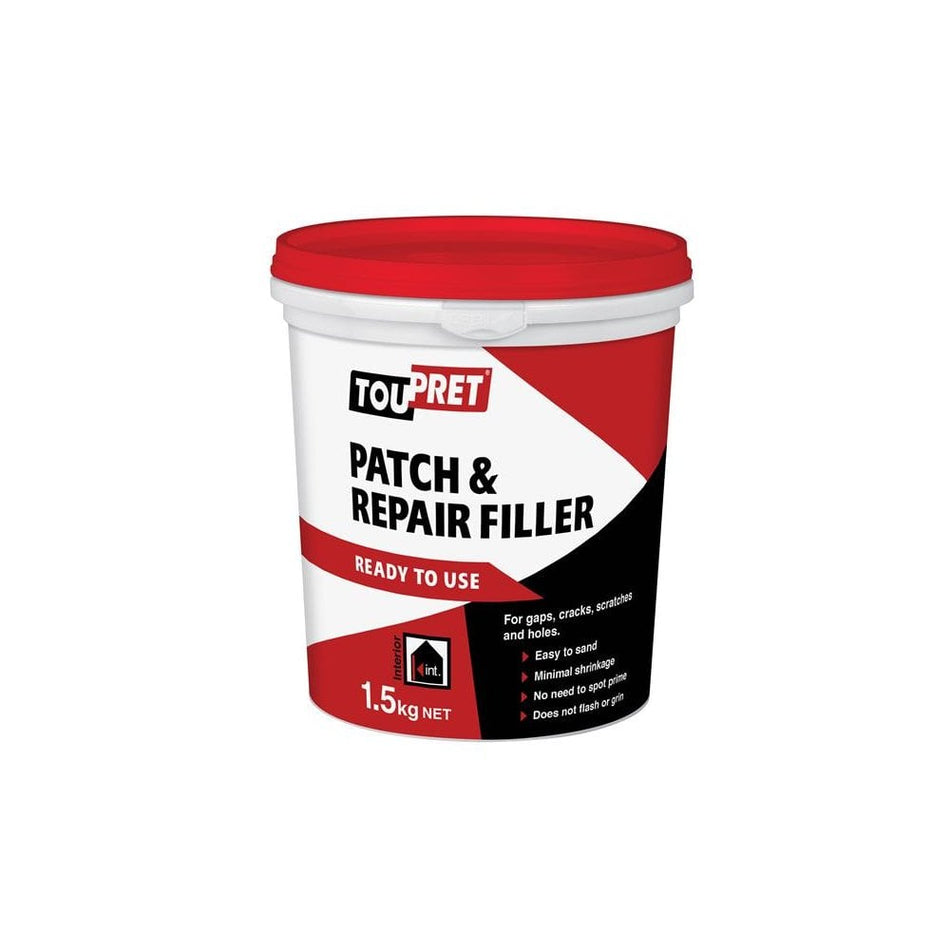 Toupret Ready to Use Patch & Repair 1.5kg -No. FGRP1.5GB