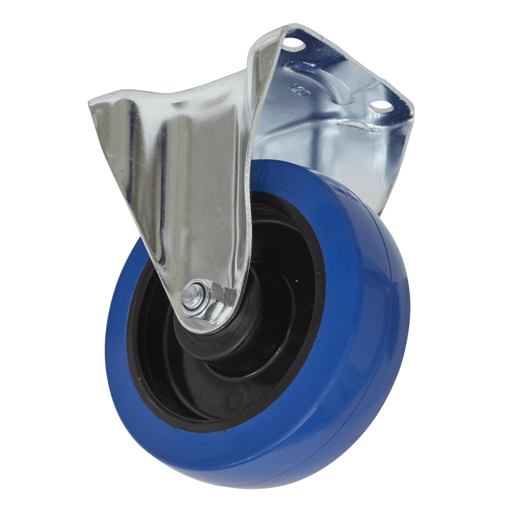 Sealey 160mm Castor Wheel with Fixed Plate Model No-SCW3160FP