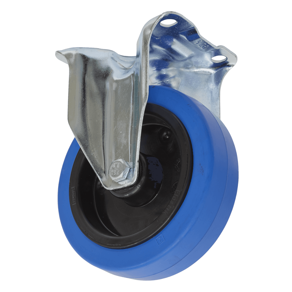 Sealey 125mm Castor Wheel with Fixed Plate Model No-SCW3125FP