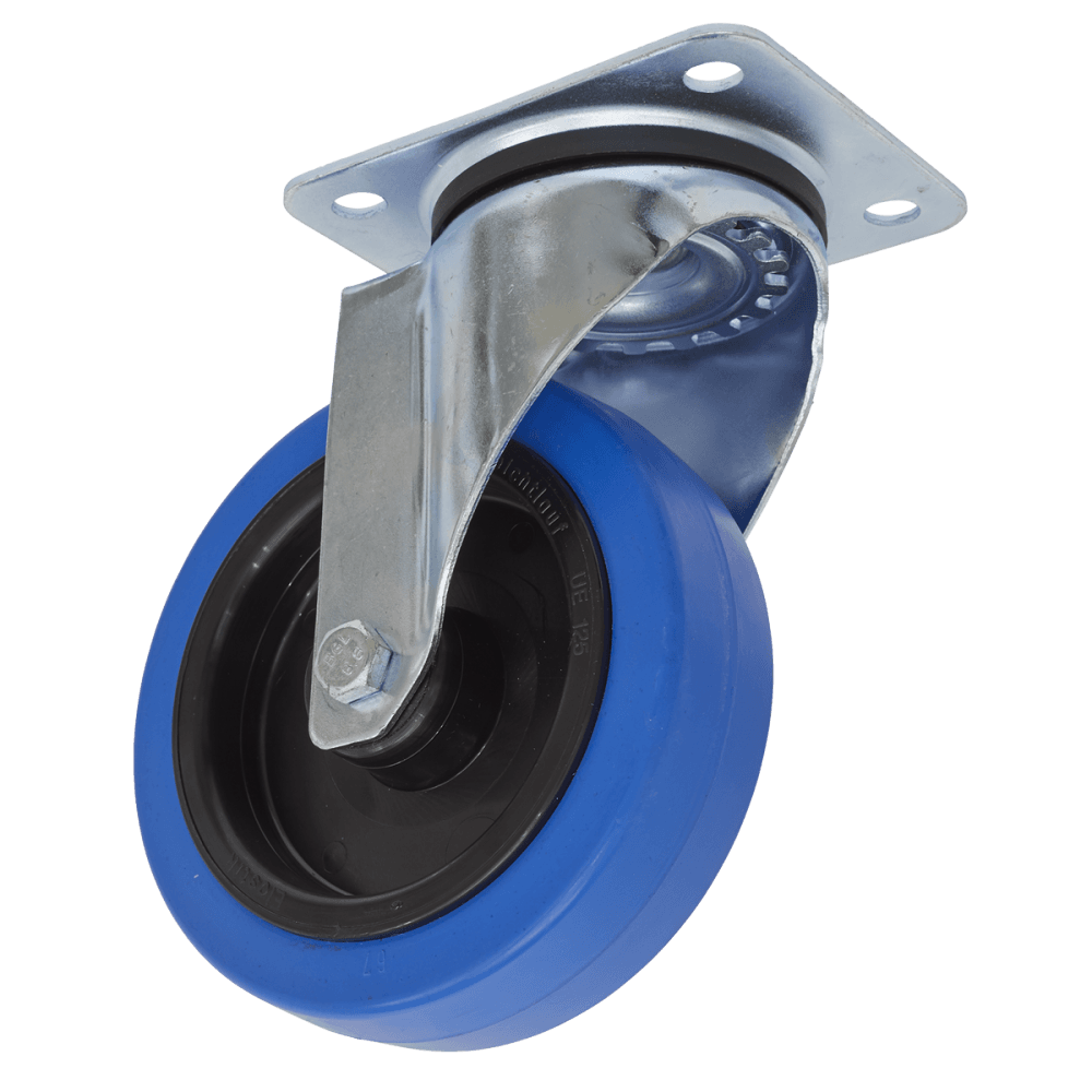 Sealey 125mm Castor Wheel with Swivel Plate Model No-SCW3125SP