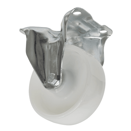 Sealey 100mm Castor Wheel with Fixed Plate Model No-SCW4100FP