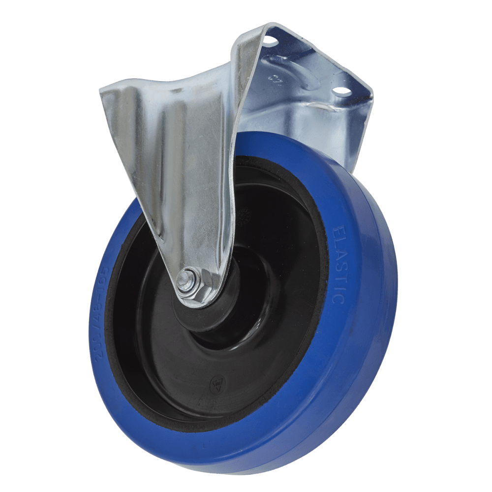 Sealey 200mm Castor Wheel with Fixed Plate Model No-SCW3200FP