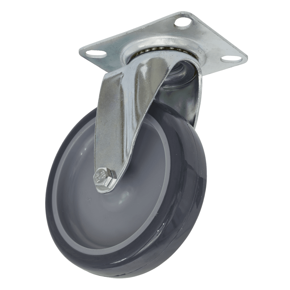 Sealey 100mm Castor Wheel with Swivel Plate Model No-SCW2100SP