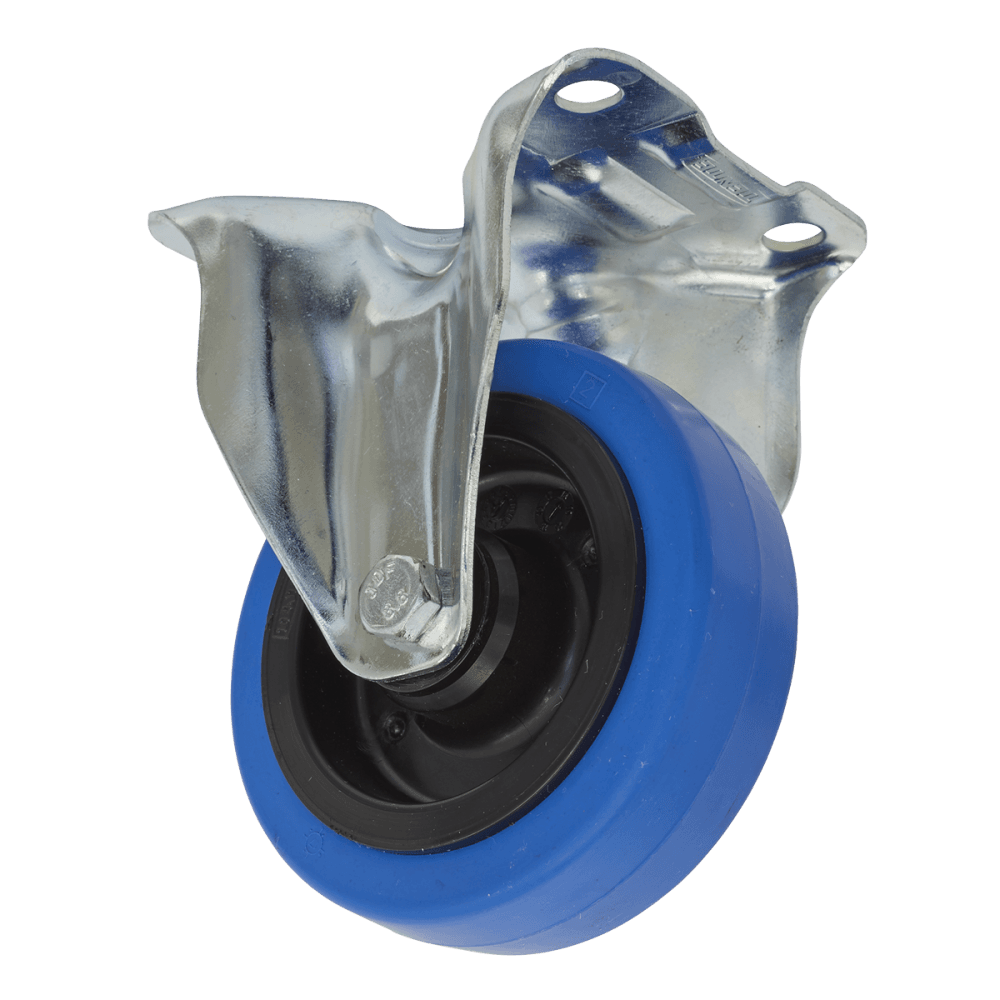 Sealey 100mm Castor Wheel with Fixed Plate Model No-SCW3100FP