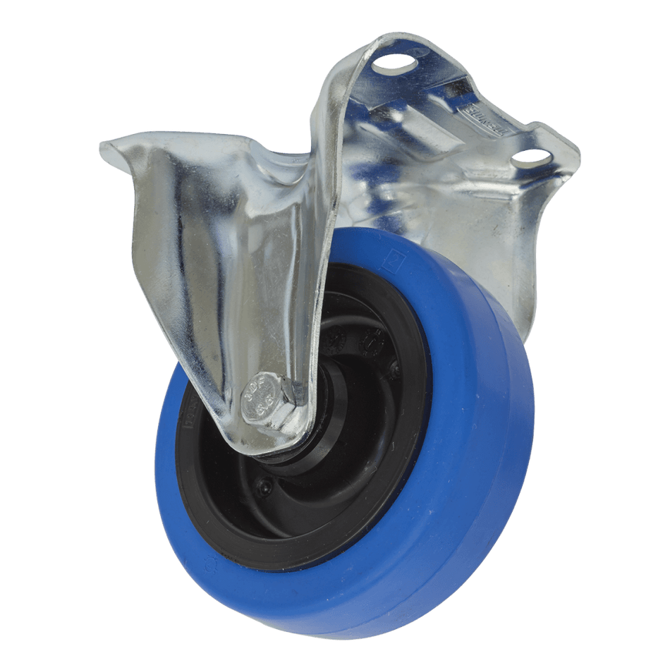 Sealey 100mm Castor Wheel with Fixed Plate Model No-SCW3100FP