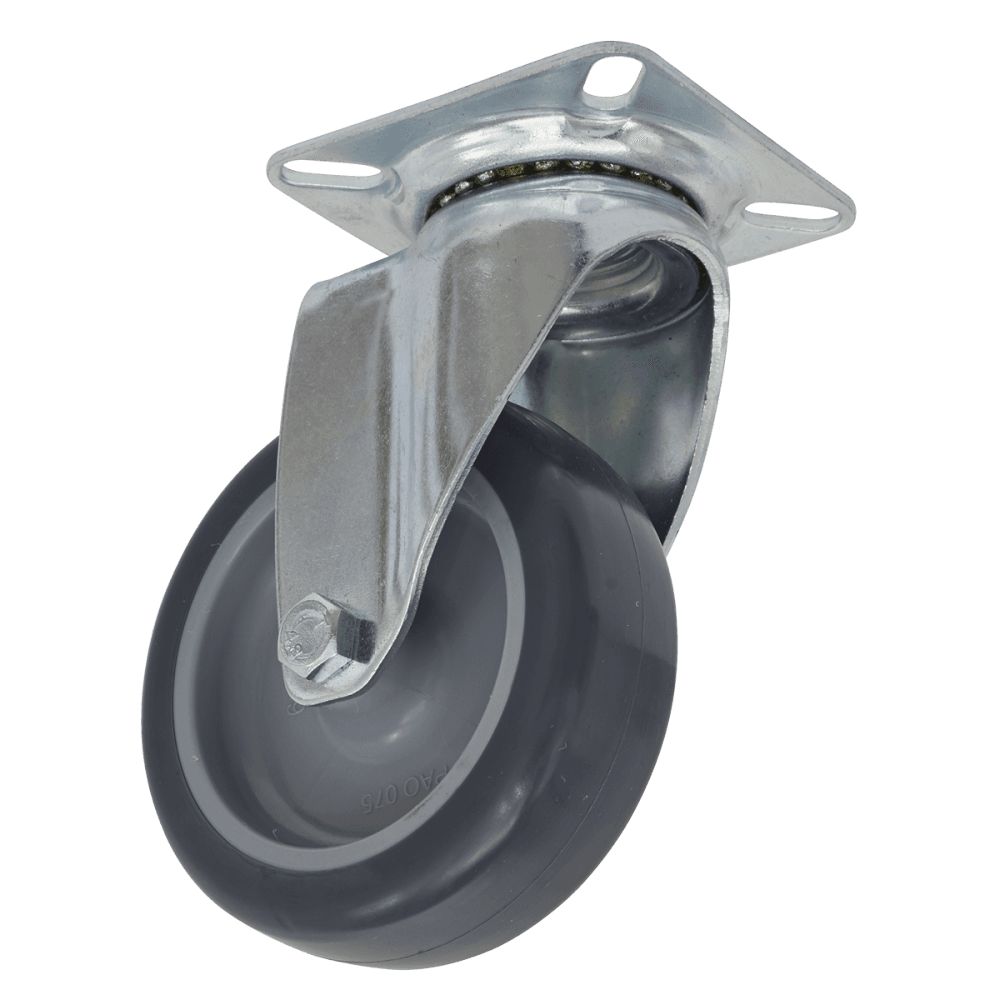 Sealey 75mm Castor Wheel with Swivel Plate Model No-SCW275SP