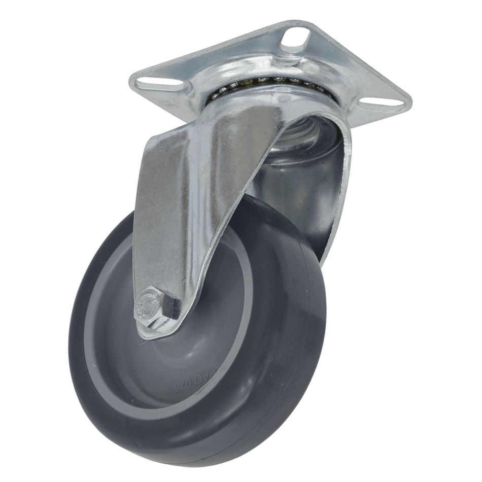 Sealey 75mm Castor Wheel with Swivel Plate Model No-SCW275SP