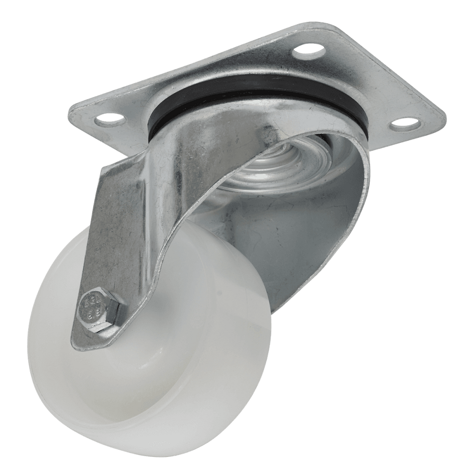 Sealey 80mm Castor Wheel with Swivel Plate Model No-SCW480SP