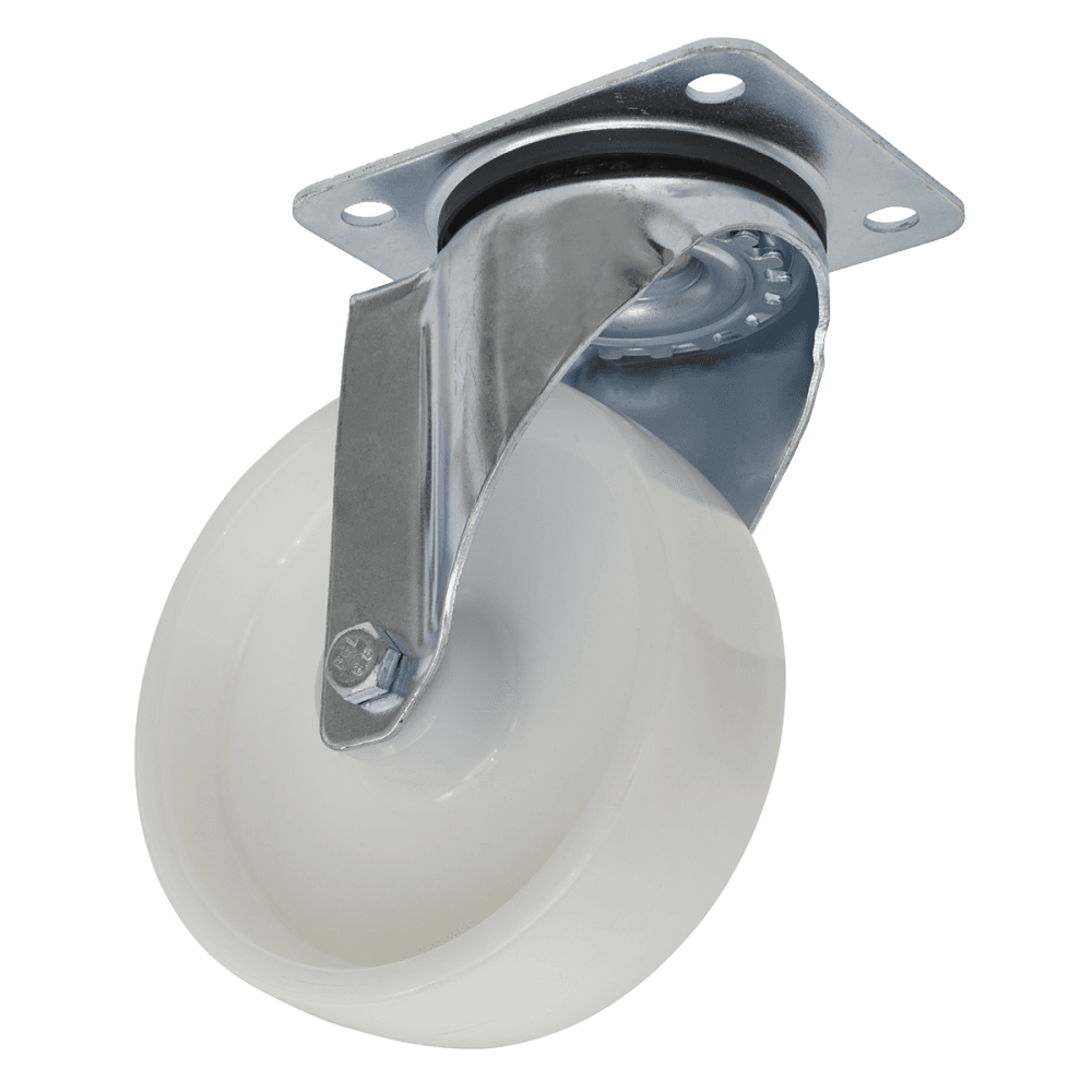 Sealey 125mm Castor Wheel with Swivel Plate Model No-SCW4125SP