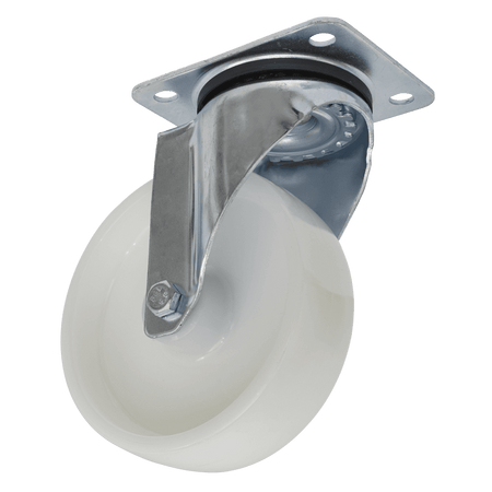 Sealey 125mm Castor Wheel with Swivel Plate Model No-SCW4125SP