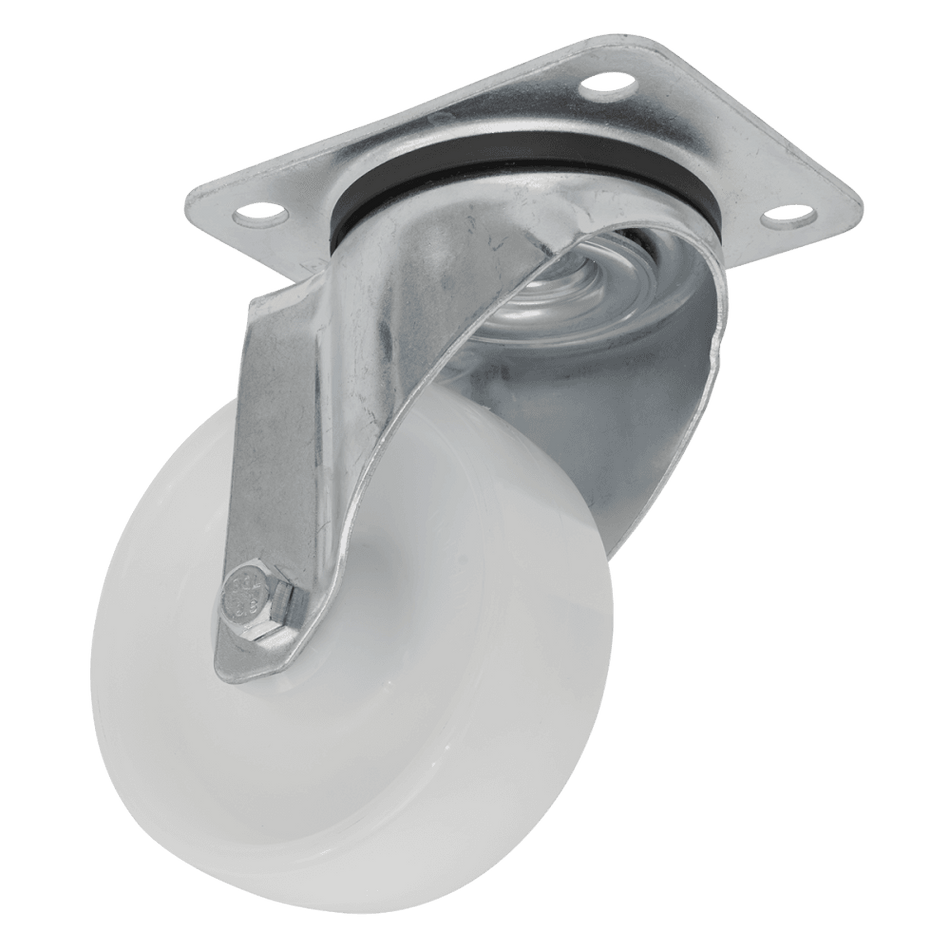 Sealey 100mm Castor Wheel with Swivel Plate Model No-SCW4100SP