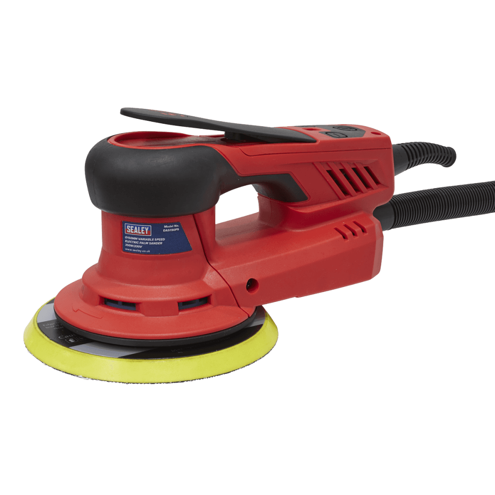 Sealey 150mm Dual Action Variable Speed Palm Sander 350W/230V Model No-DAS150PS