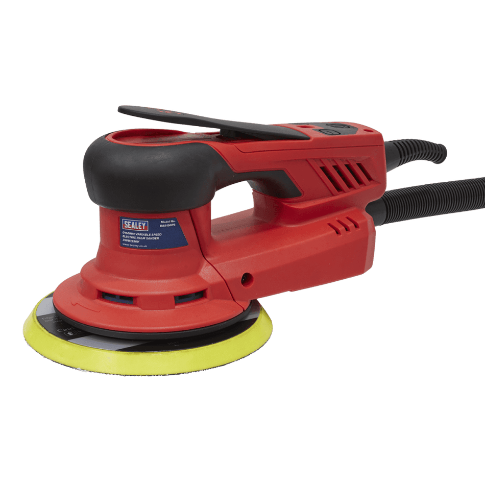 Sealey Electric Palm Sander Ã‡?150mm Variable Speed 350W/230V Model No-DAS150PS