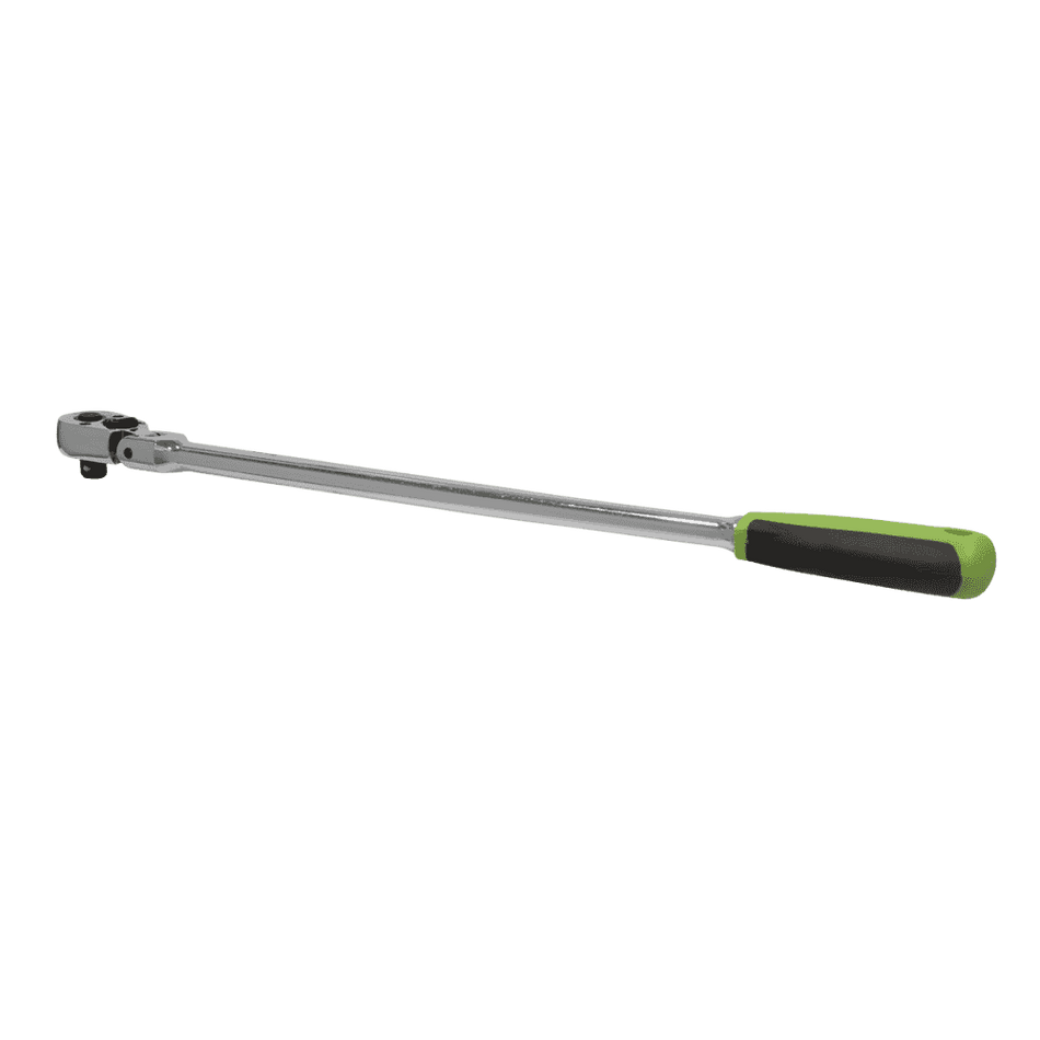 Sealey Ratchet Wrench 3/8"Sq Drive Extra Long Flexi-Head Flip Reverse Model No-S01208