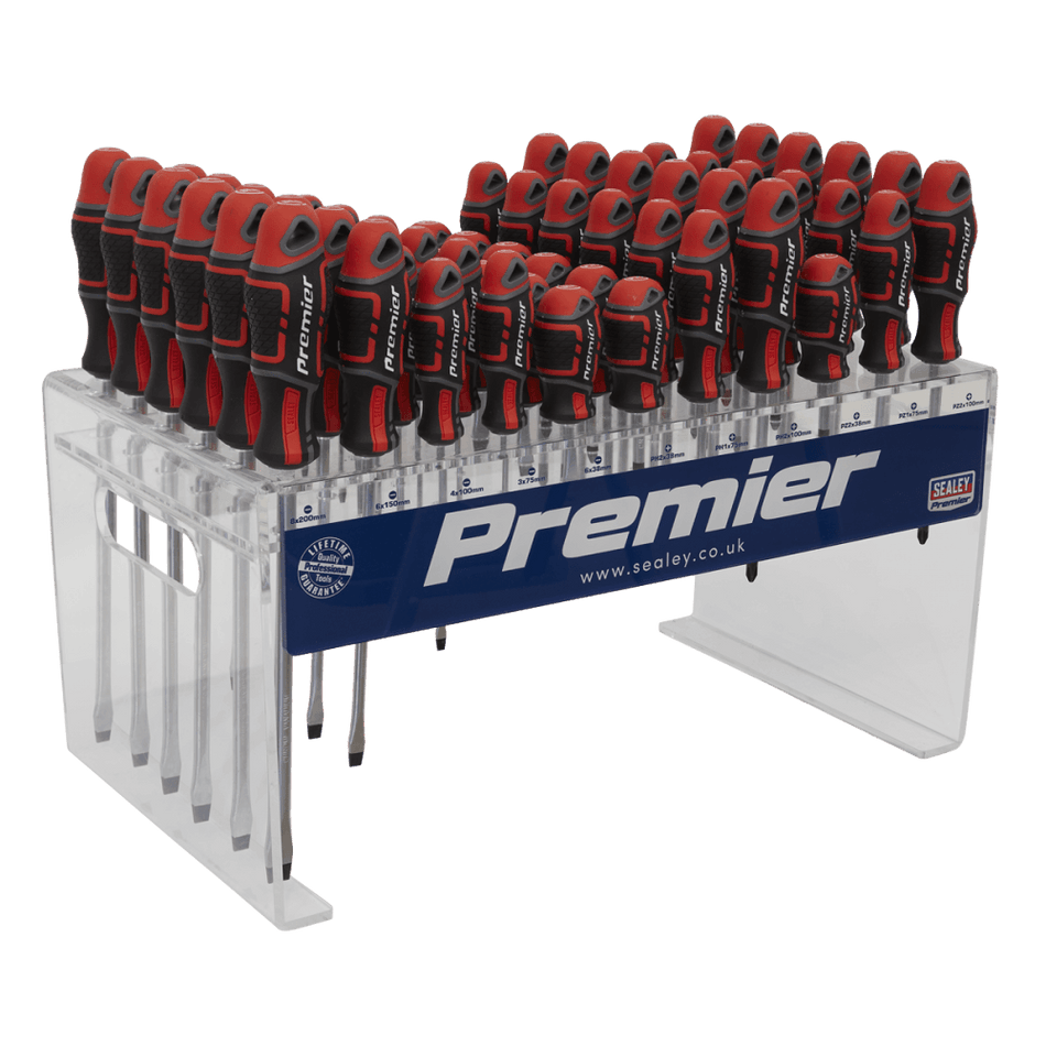 Sealey Individual Screwdrivers GripMAX 66pc Countertop Display Model No-AK4369DS
